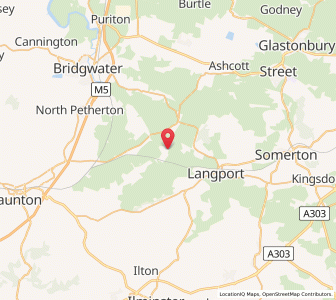 Map of Stathe, EnglandEngland