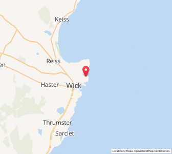 Map of Staxigoe, ScotlandScotland