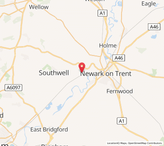 Map of Staythorpe, EnglandEngland