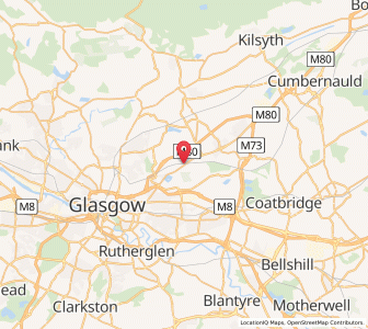 Map of Stepps, ScotlandScotland