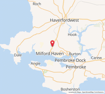 Map of Steynton, WalesWales