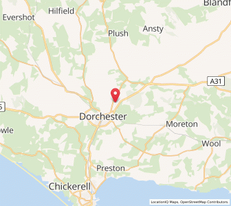 Map of Stinsford, EnglandEngland