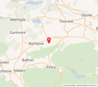 Map of Stirling, ScotlandScotland