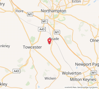 Map of Stoke Bruerne, EnglandEngland