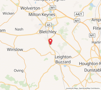Map of Stoke Hammond, EnglandEngland