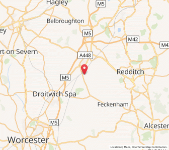 Map of Stoke Prior, EnglandEngland