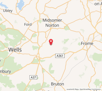 Map of Stoke St Michael, EnglandEngland