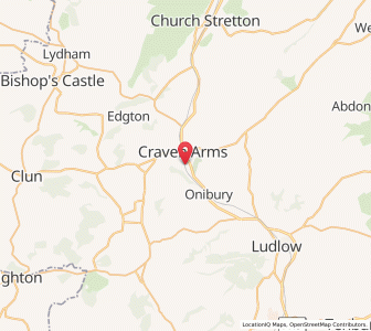 Map of Stokesay, EnglandEngland
