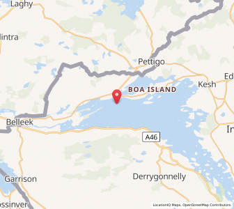 Map of Stonefort, Northern IrelandNorthern Ireland