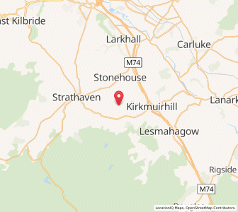 Map of Stonehouse, ScotlandScotland