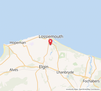 Map of Stotfield, ScotlandScotland