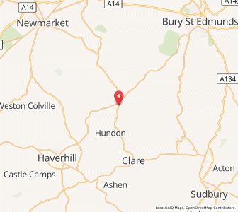 Map of Stradishall, EnglandEngland