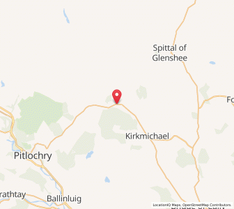 Map of Straloch, ScotlandScotland