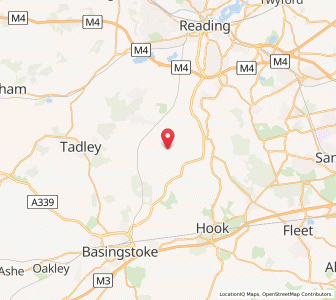 Map of Stratfield Saye, EnglandEngland