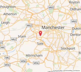 Map of Stretford, EnglandEngland