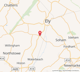 Map of Stretham, EnglandEngland