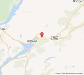 Map of Stronmilchan, ScotlandScotland