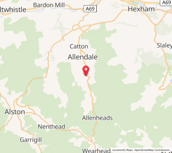 Map of Studdon, EnglandEngland