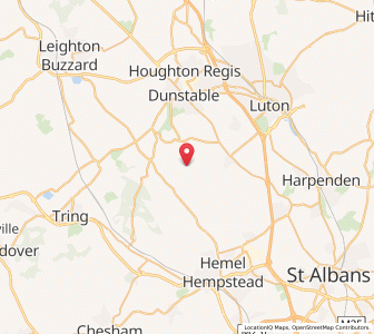 Map of Studham, EnglandEngland