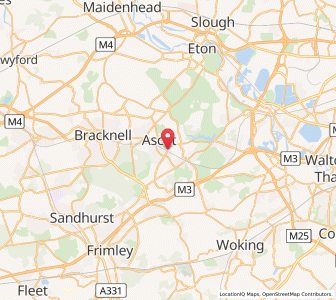 Map of Sunninghill, EnglandEngland
