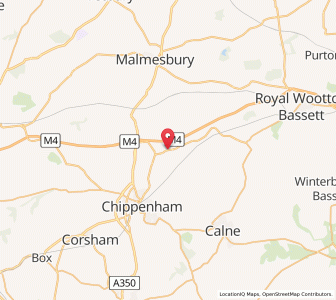 Map of Sutton Benger, EnglandEngland