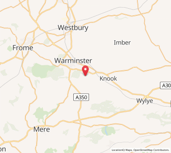 Map of Sutton Veny, EnglandEngland