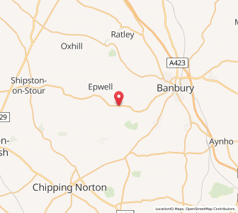 Map of Swalcliffe, EnglandEngland