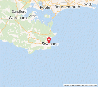 Map of Swanage, EnglandEngland