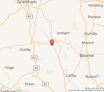 Map of Swayfield, EnglandEngland