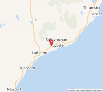 Map of Swiney, ScotlandScotland