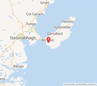 Map of Swordale, ScotlandScotland