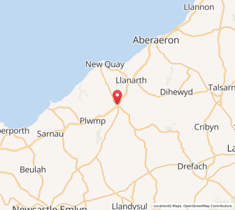 Map of Synod, WalesWales