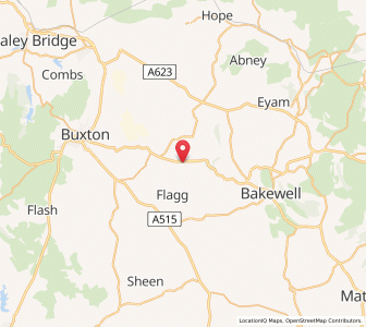 Map of Taddington, EnglandEngland