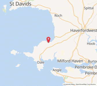 Map of Talbenny, WalesWales