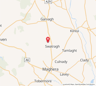 Map of Tamnyrankin, Northern IrelandNorthern Ireland