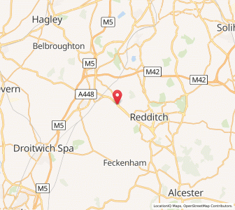 Map of Tardebigge, EnglandEngland