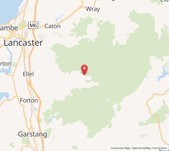 Map of Tarnbrook, EnglandEngland