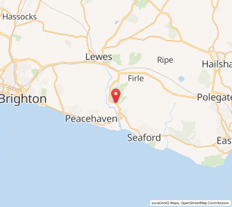 Map of Tarring Neville, EnglandEngland