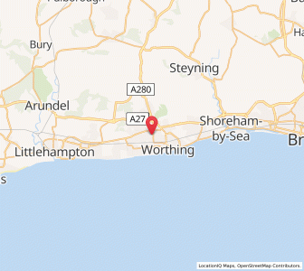 Map of Tarring, EnglandEngland
