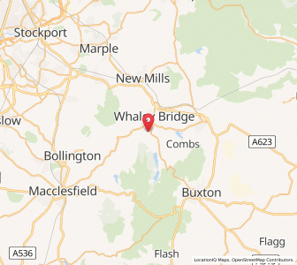 Map of Taxal, EnglandEngland