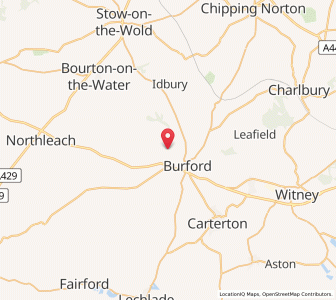 Map of Taynton, EnglandEngland