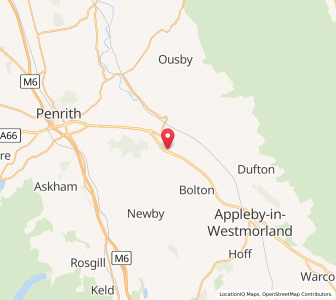 Map of Temple Sowerby, EnglandEngland