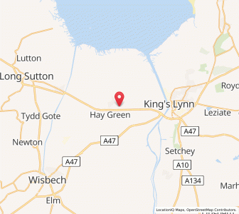 Map of Terrington Saint Clement, EnglandEngland