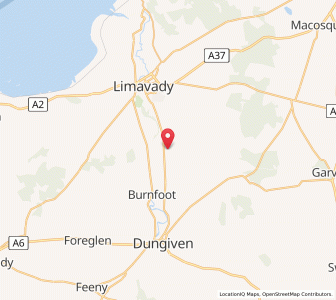 Map of Terrydremont, Northern IrelandNorthern Ireland