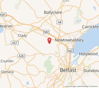 Map of The Trench, Northern IrelandNorthern Ireland