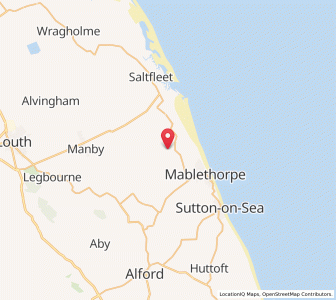 Map of Theddlethorpe All Saints, EnglandEngland