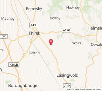 Map of Thirkleby, EnglandEngland