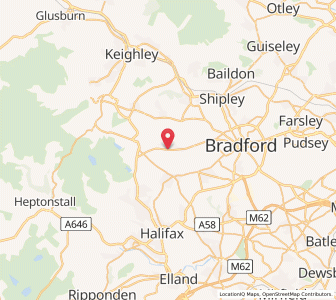 Map of Thornton, England