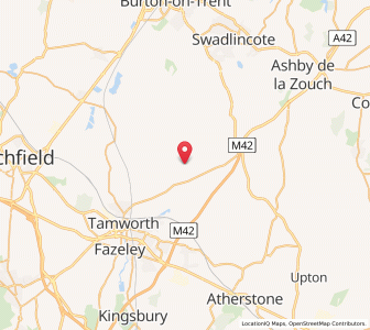 Map of Thorpe Constantine, EnglandEngland