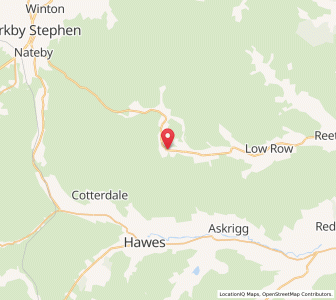 Map of Thwaite, EnglandEngland
